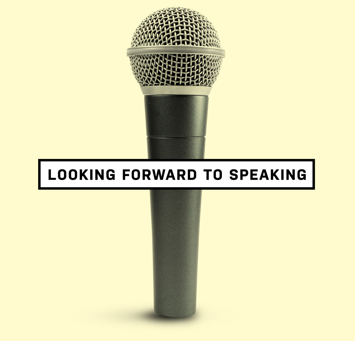 Looking Forward to Speaking